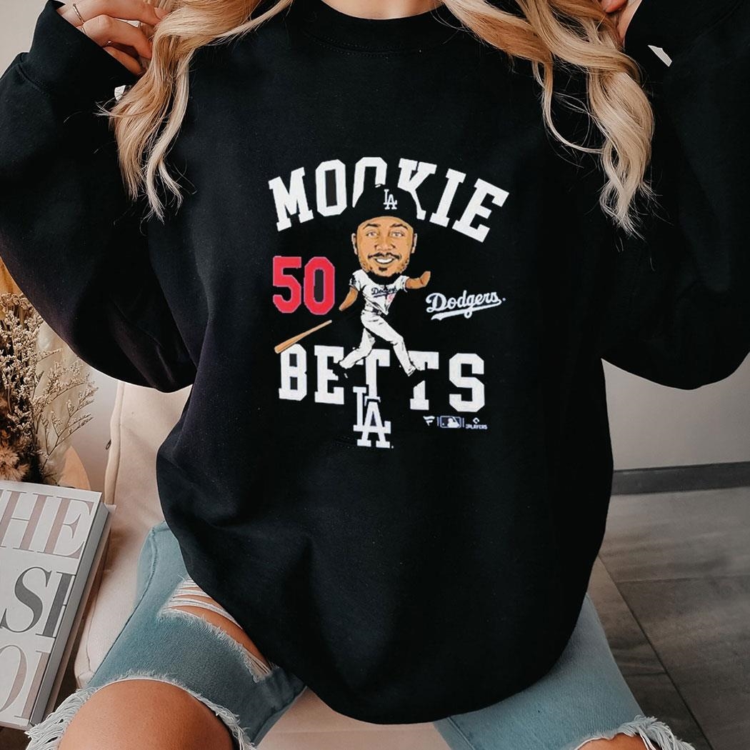 Mookie Betts Los Angeles Dodgers Hometown Caricature T-shirt Hoodie
