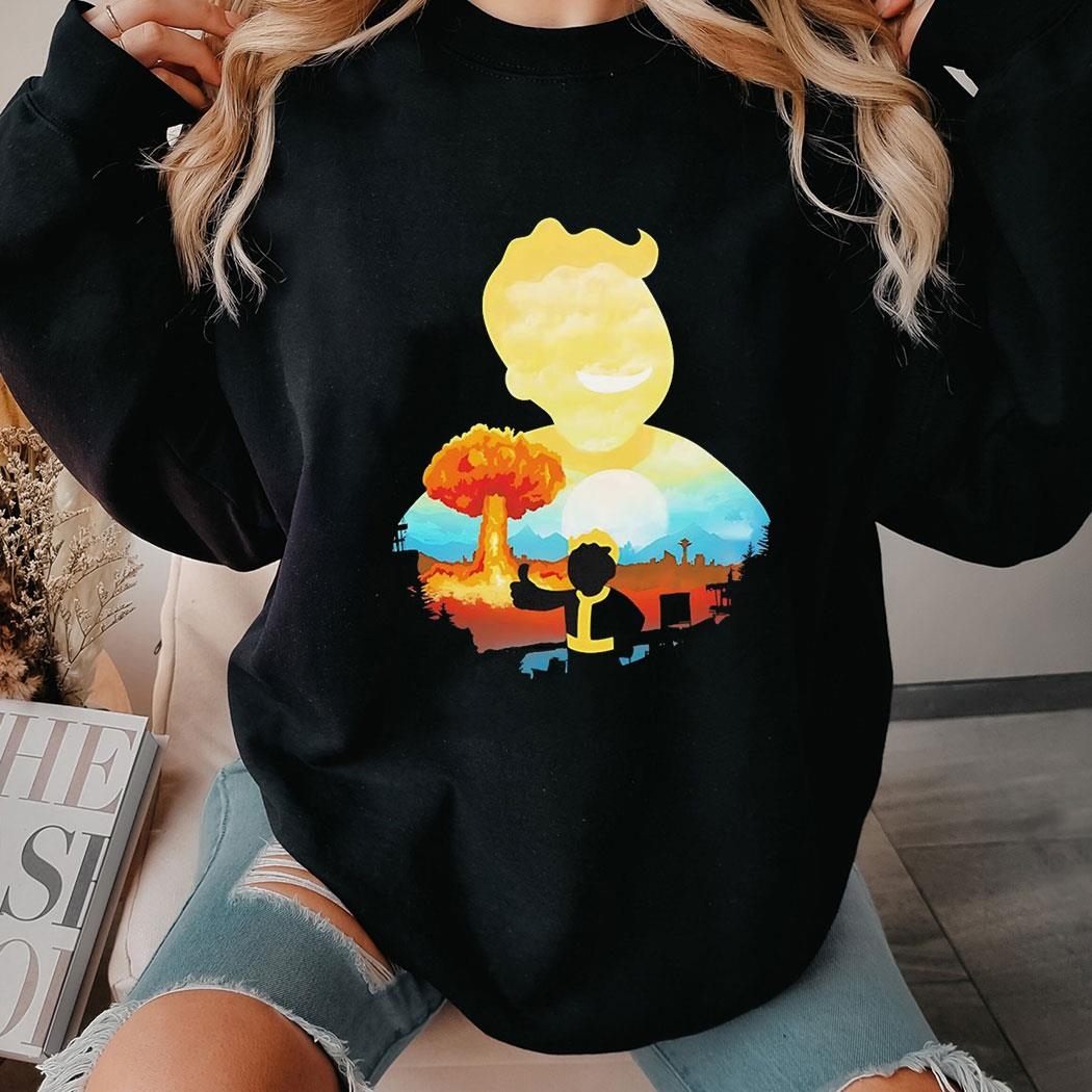 Nuka Landscape Fallout Shirt Ladies Tee