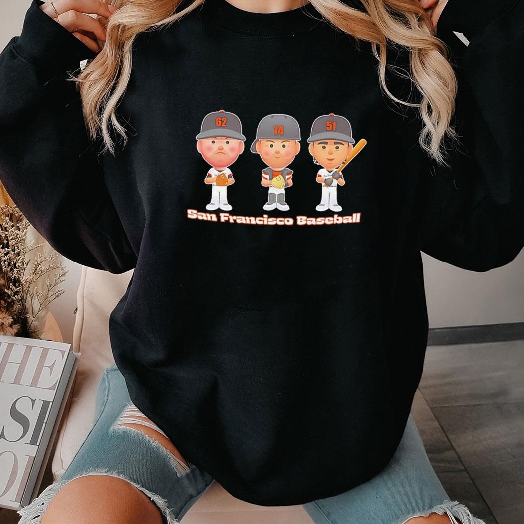 San Francisco Baseball Body Trio Mlbpa Shirt Hoodie