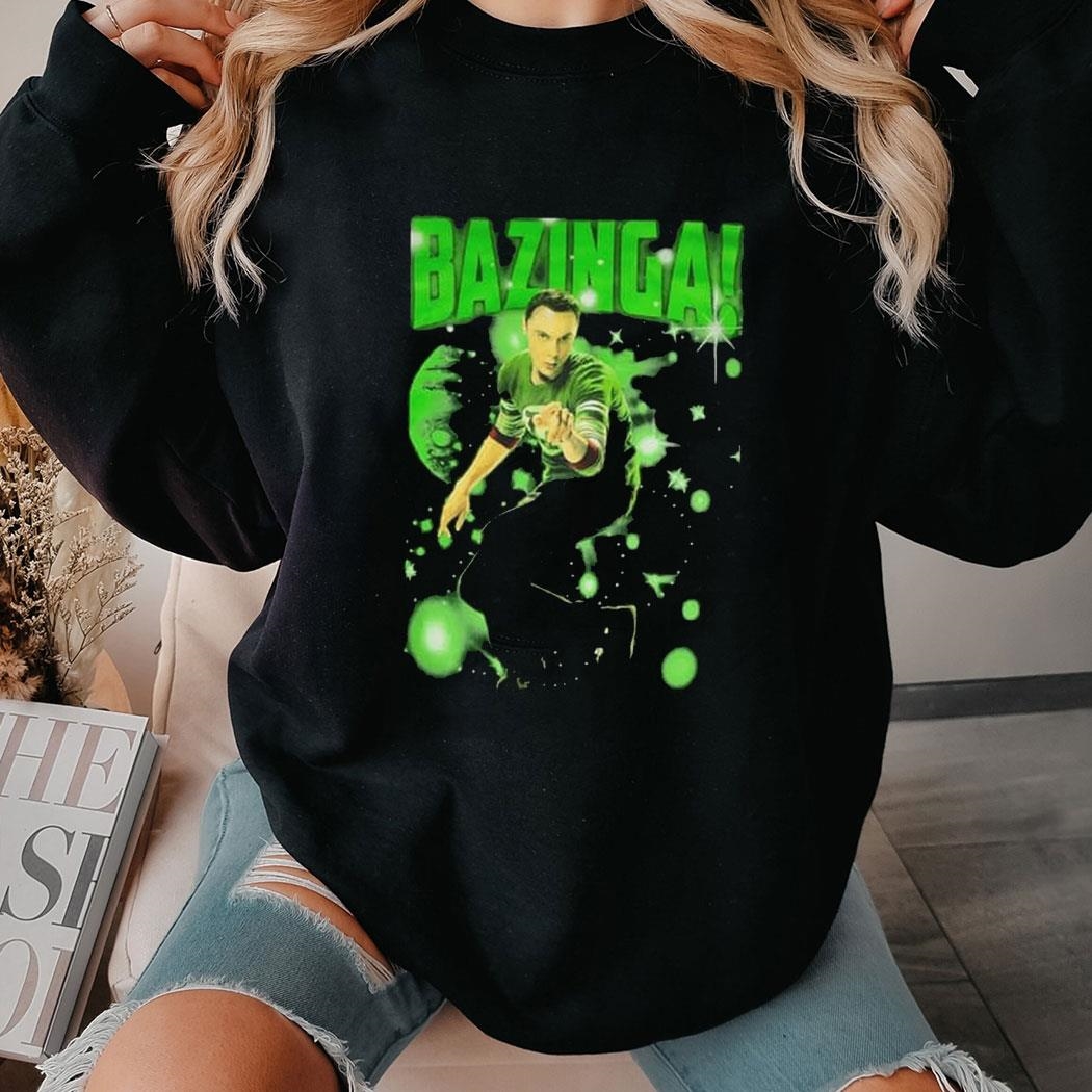Sheldon Stars Bazinga Big Bang Theory Shirt Hoodie