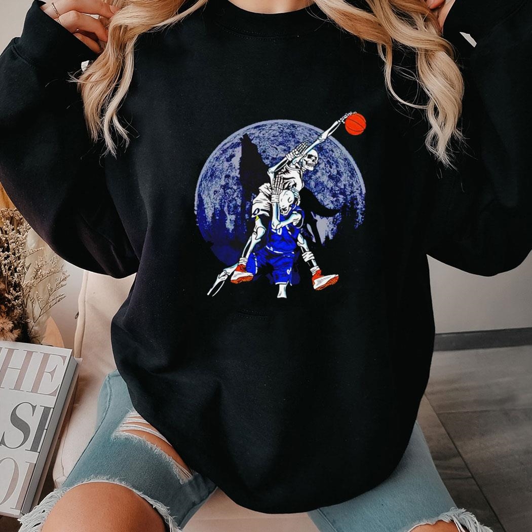 Skeleton Anthony Edwards Minnesota Timberwolves Dunk Shirt Hoodie