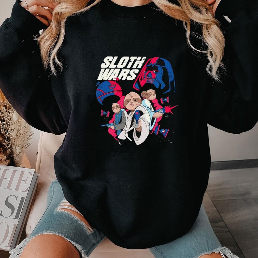 Sloth Wars Star Wars Shirt Hoodie