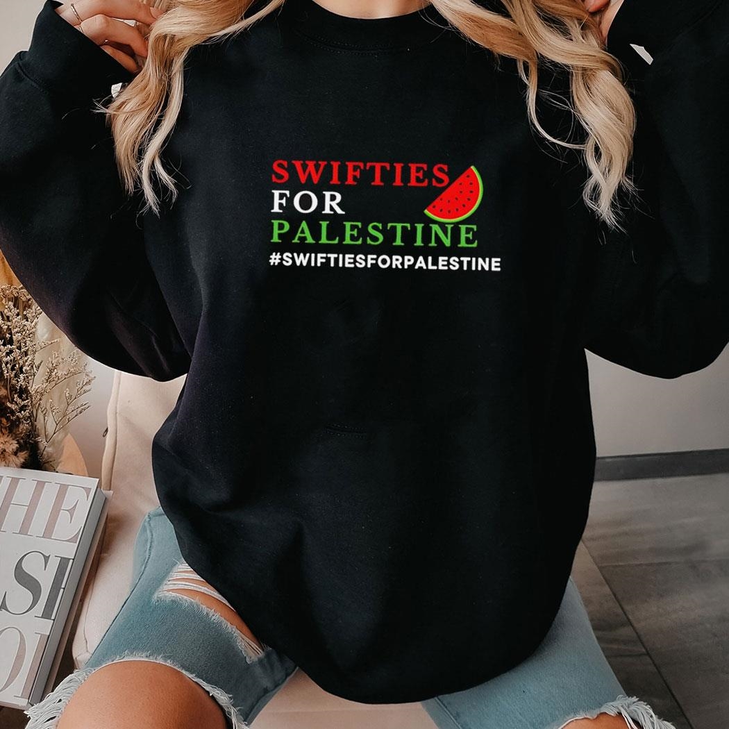 Swifties For Palestine Shirt Hoodie