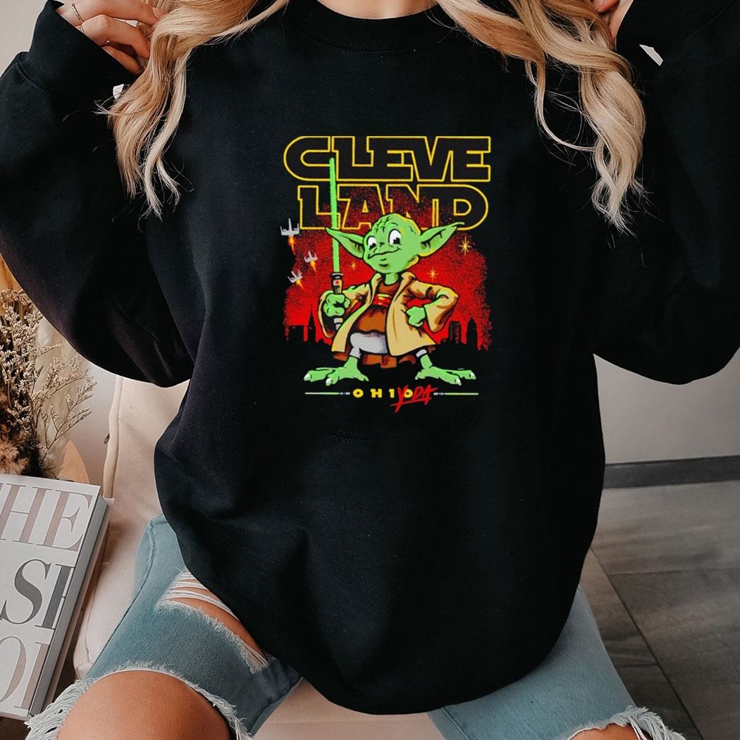 Team Cleveland Forces Aligned Yoda Shirt Hoodie