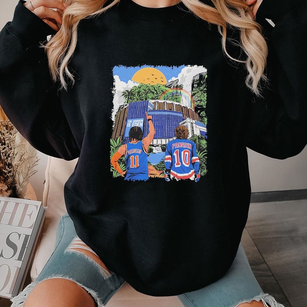 The Garden Is Eden Grey T-shirt Hoodie