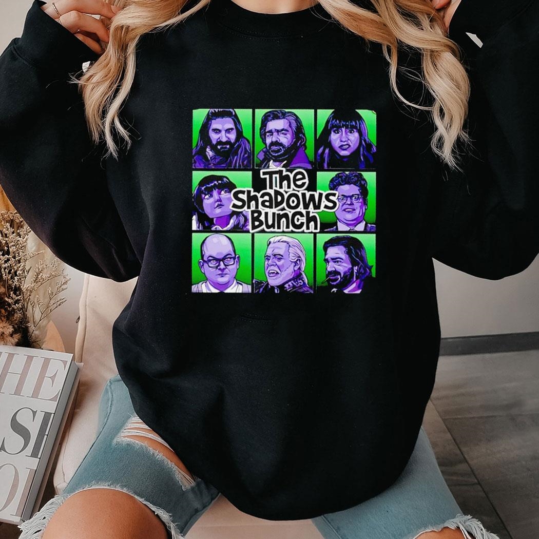 The Shadows Bunch What We Do In The Shadows In The Style Of The Brady Bunch Shirt