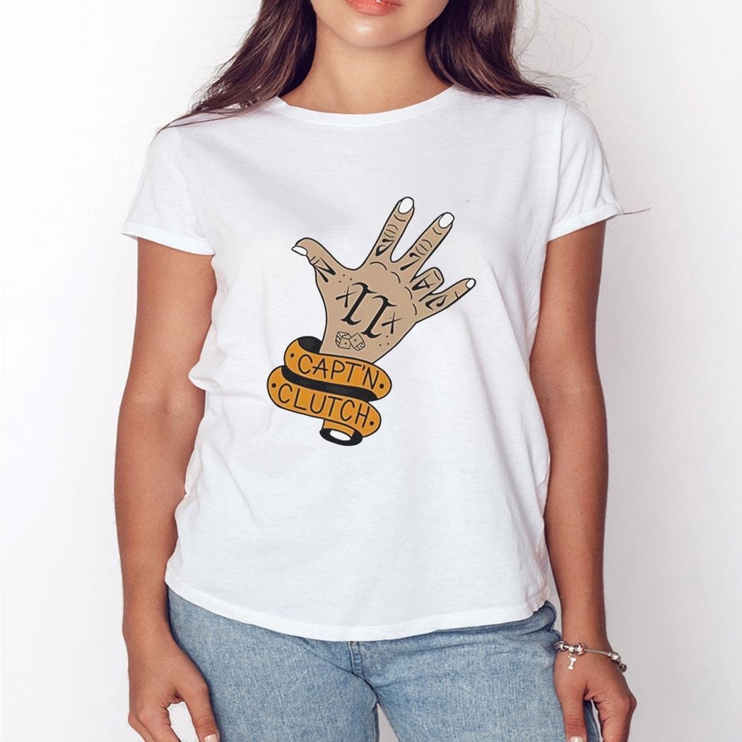 Capt’n Clutch Hand Shirt Ladies Tee