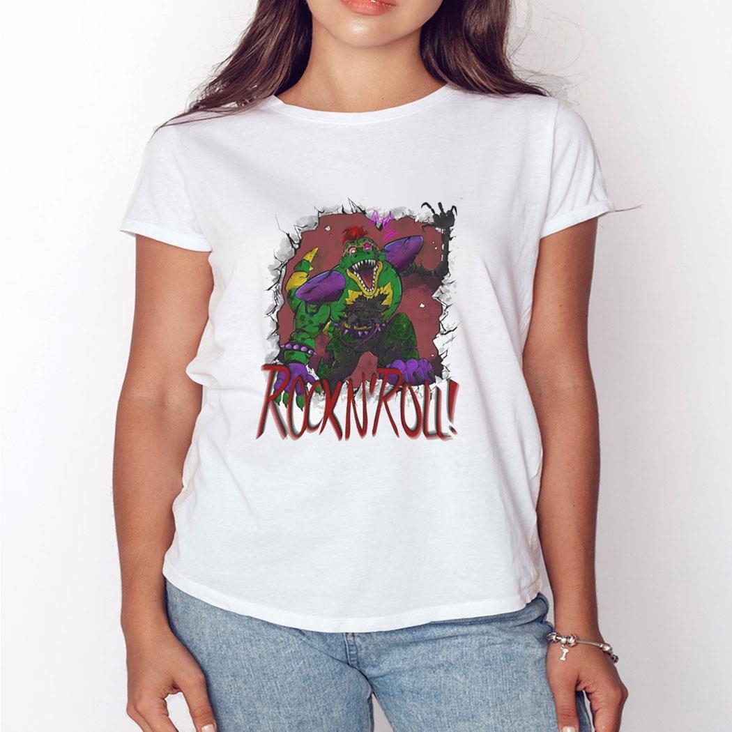 Dinosaur Rock N Roll Shirt Hoodie