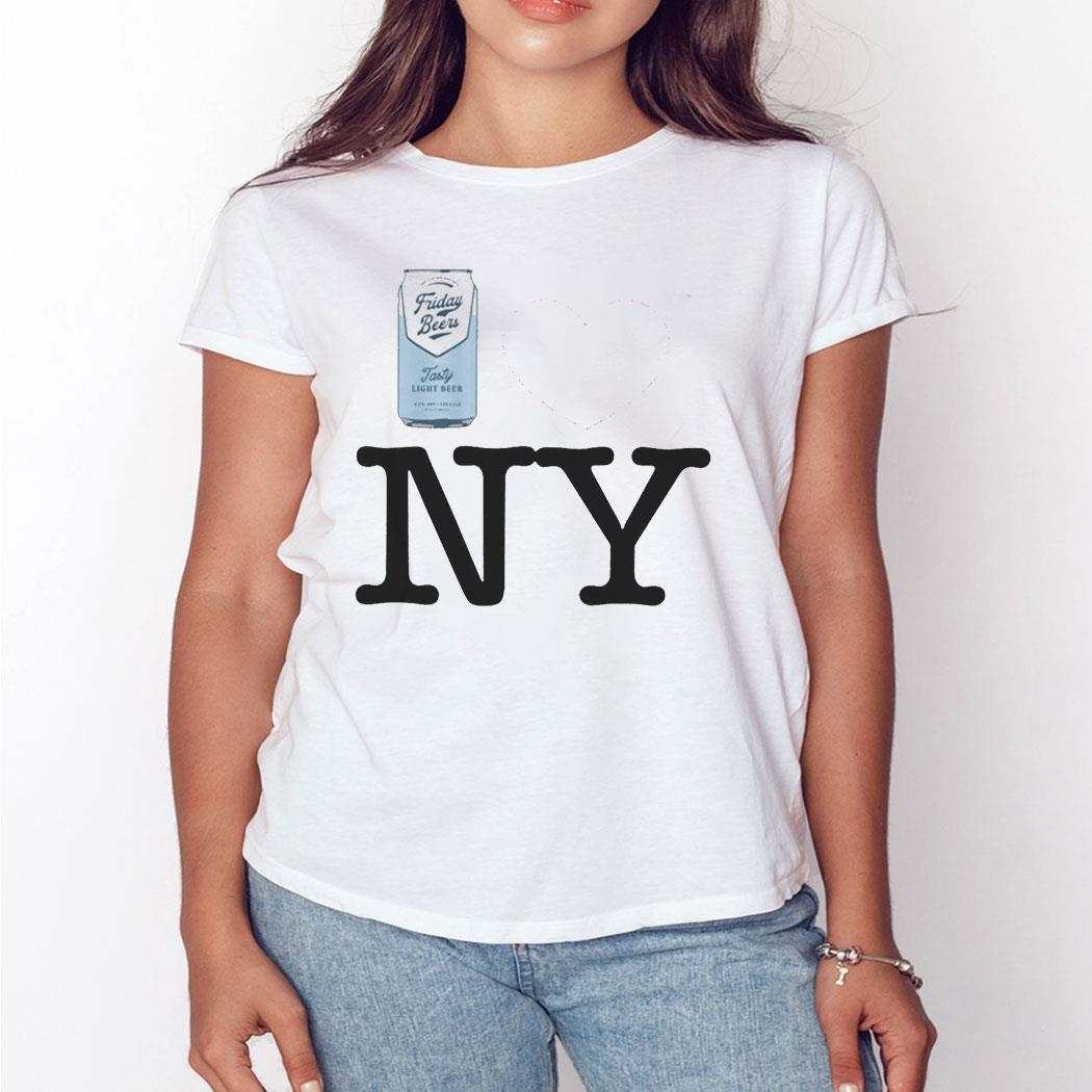 Friday Beers Love Ny Shirt Hoodie