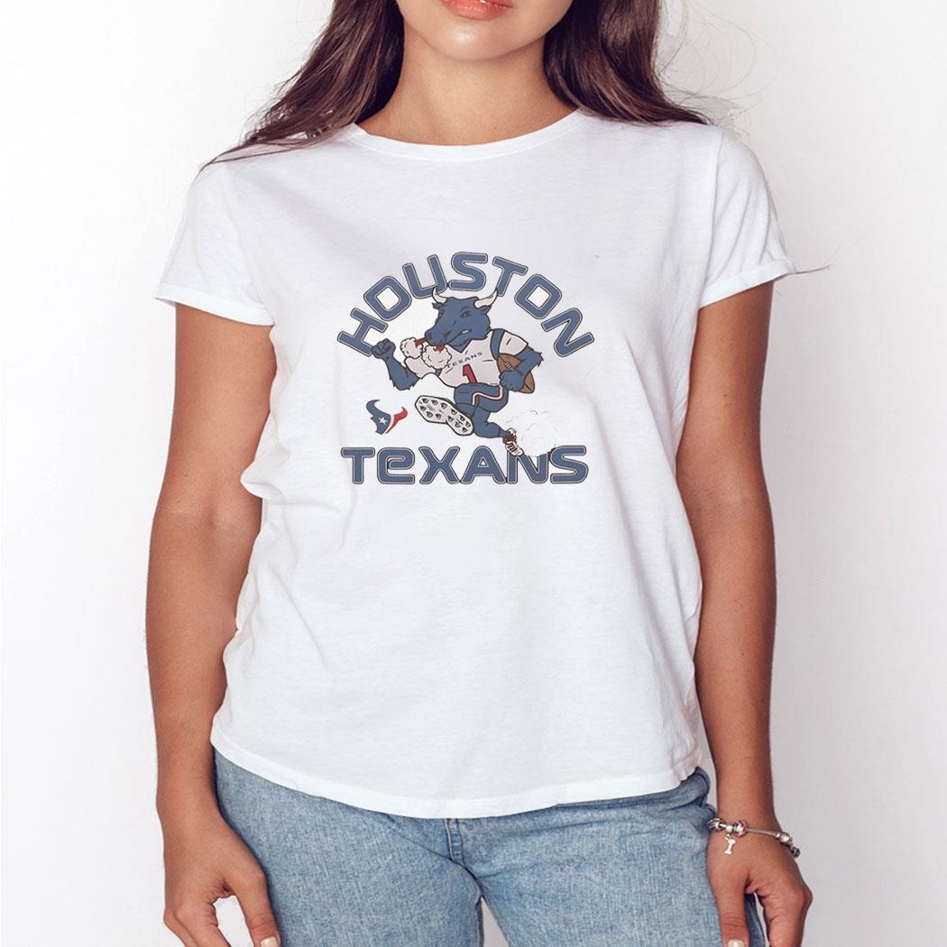 Houston Texans Football Toro Mascot Shirt Hoodie