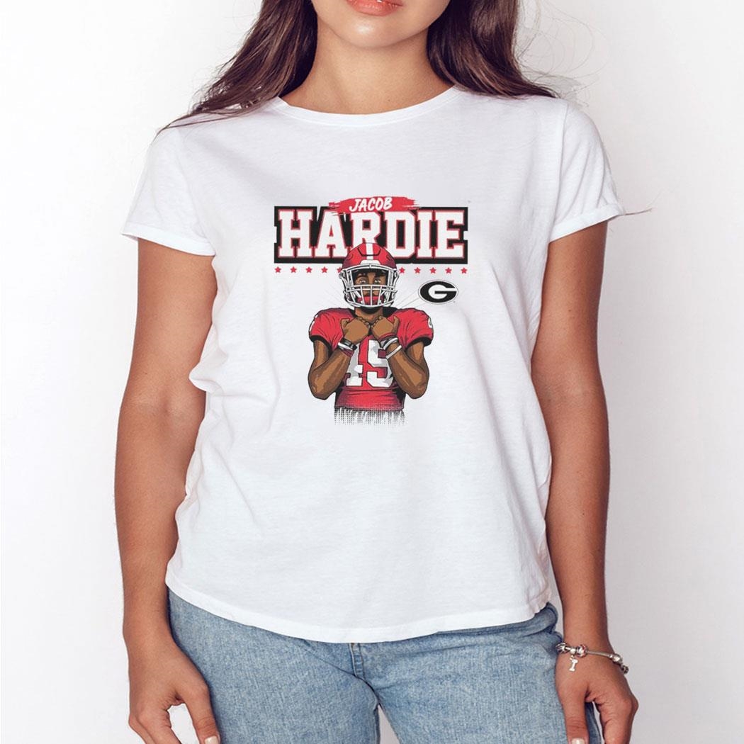 Jacob Hardie Georgia Bulldogs Ncaa Football Shirt Hoodie