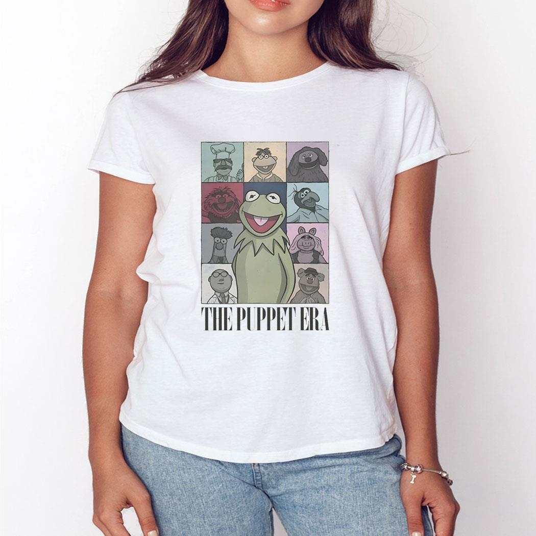 Kermit And The Muppets X Taylor The Eras Tour Shirt Hoodie