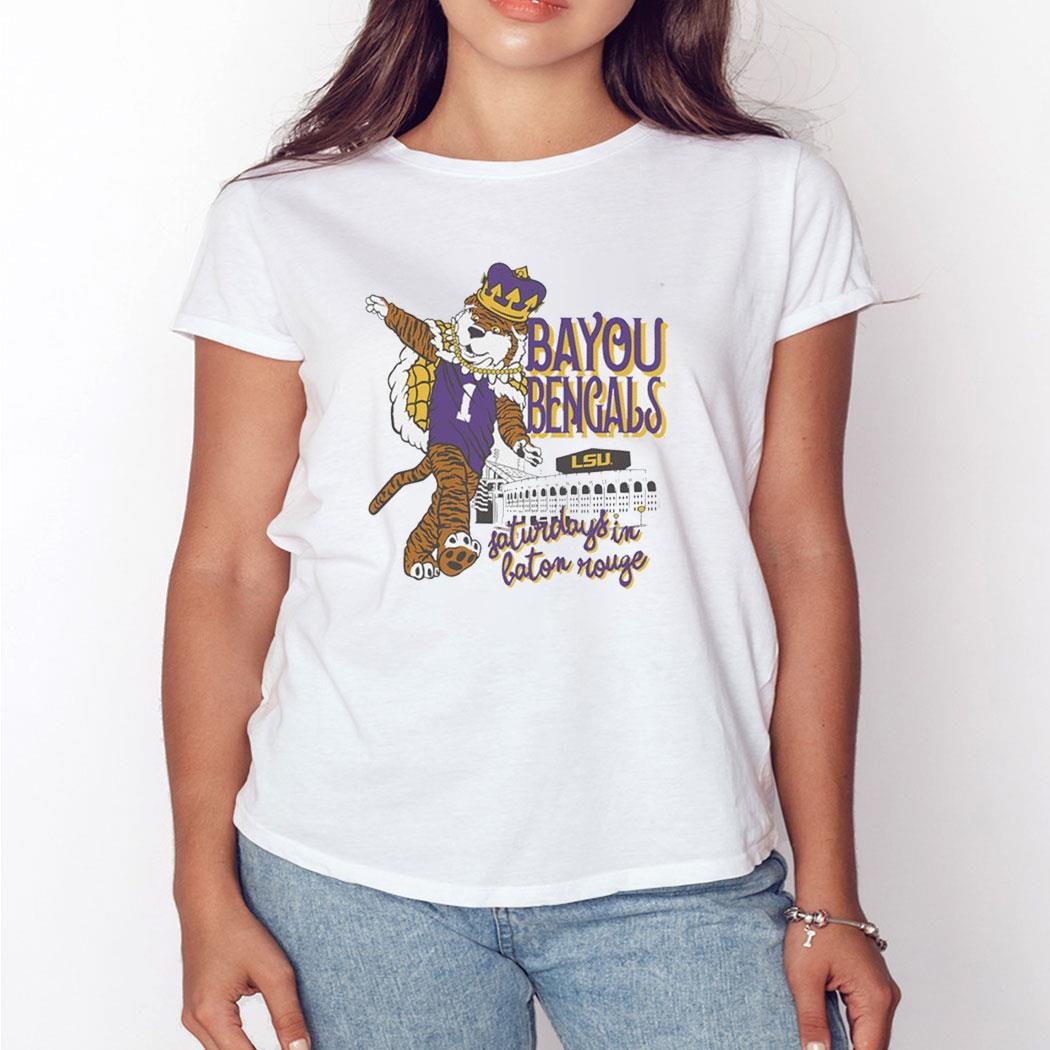 Lsu Tigers Hyperlocal Comfort Colors Bayou Bengals Shirt Hoodie