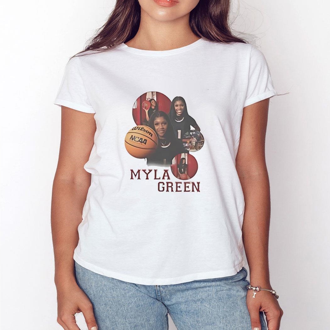 Myla Green Basketball Player Shirt Hoodie