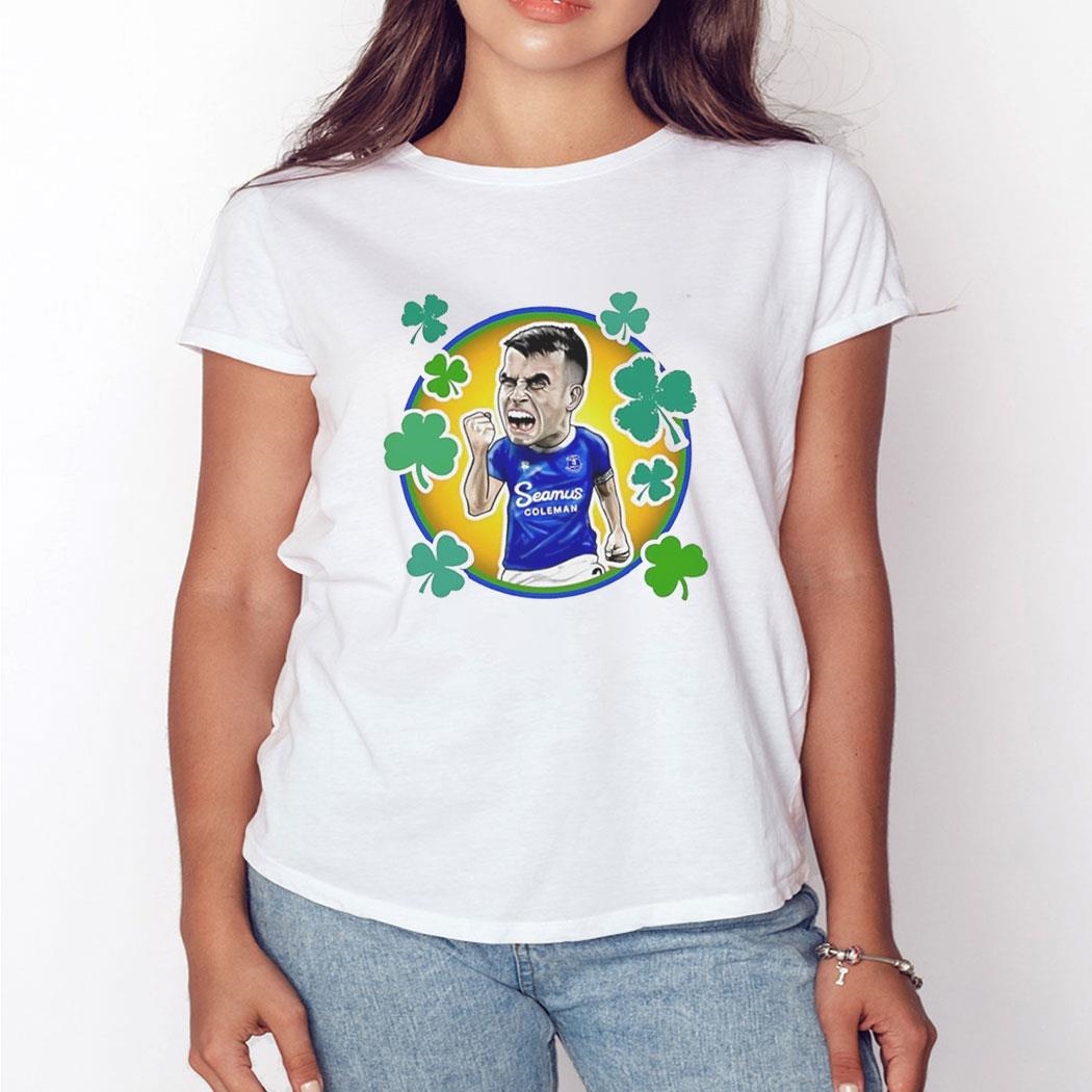 Seamus Coleman Shamrock Shirt Ladies Tee