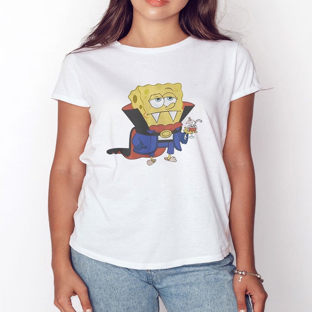 Spongebob Vampire Halloween Shirt Hoodie