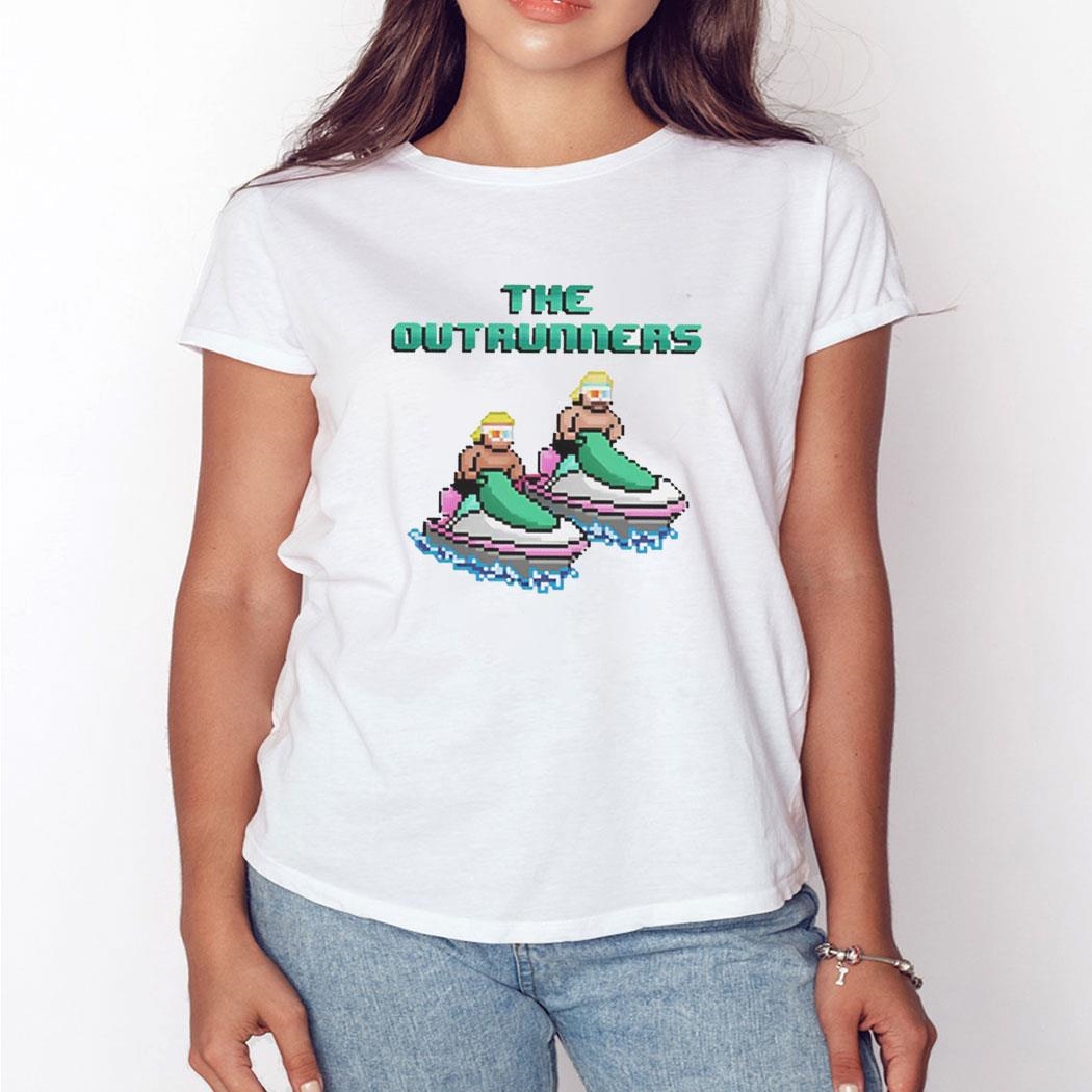The Outrunners Pixel Shirt Ladies Tee