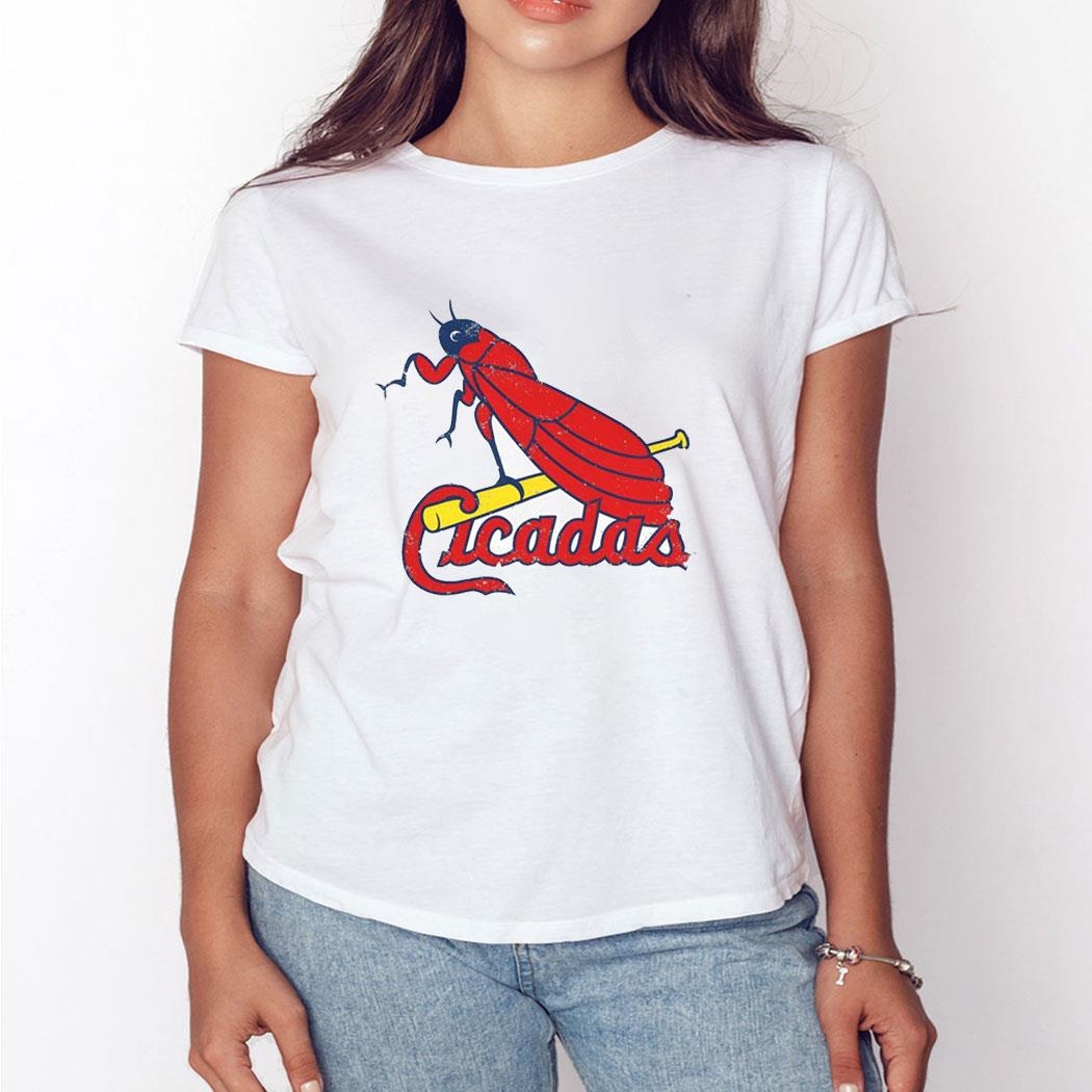 The St Louis Cicadas Baseball Logo Shirt Hoodie