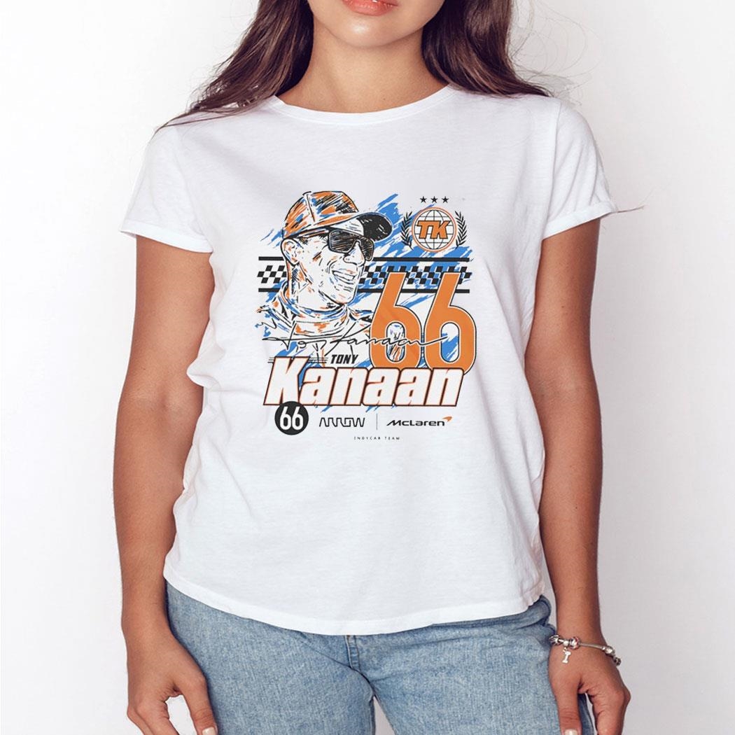 Tony Kanaan 66 Shirt Ladies Tee