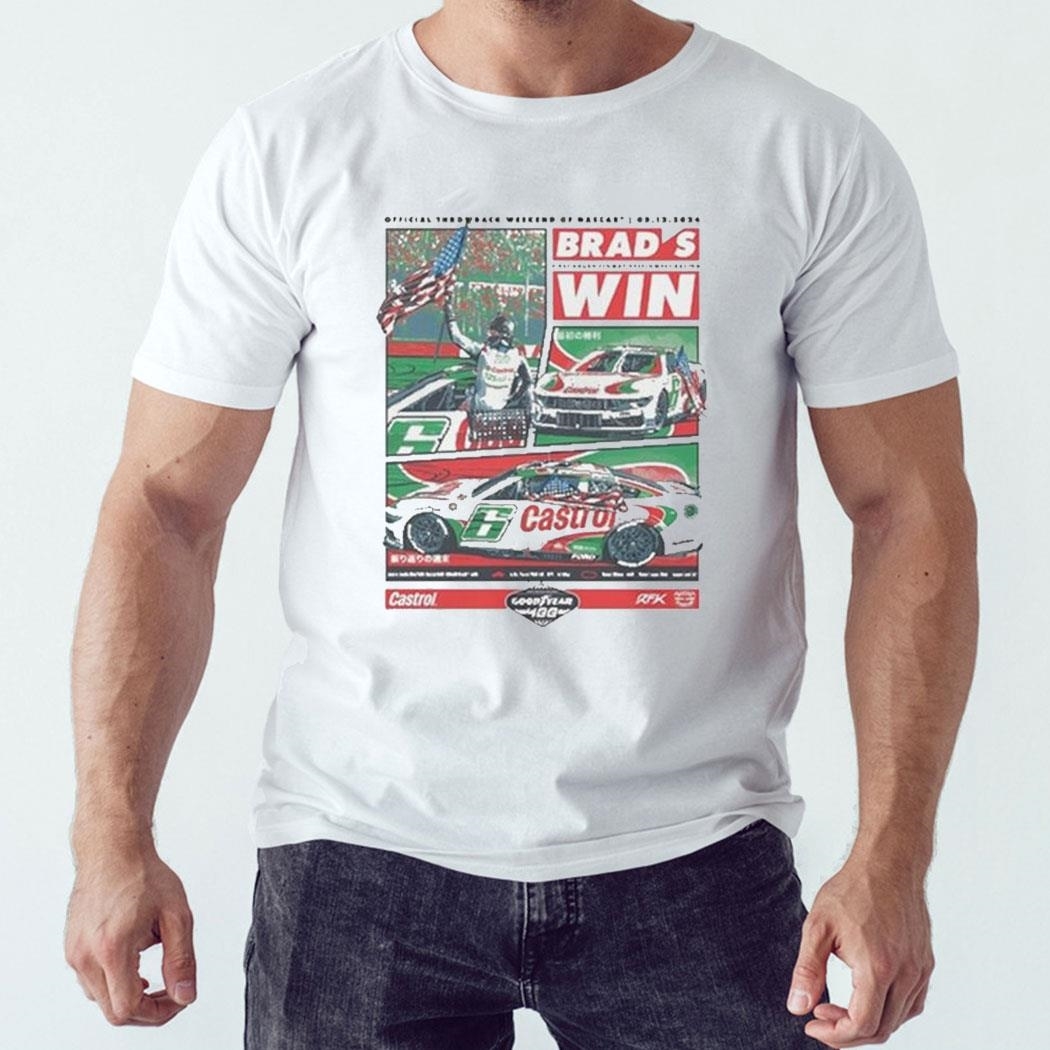 Awesome Rfk Brad Keselowski 2024 Darlington Win Shirt Ladies Tee