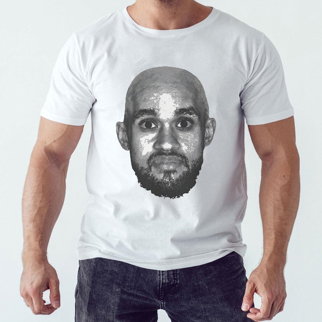 Bald Derrick White Funny Face Boston Shirt Ladies Tee