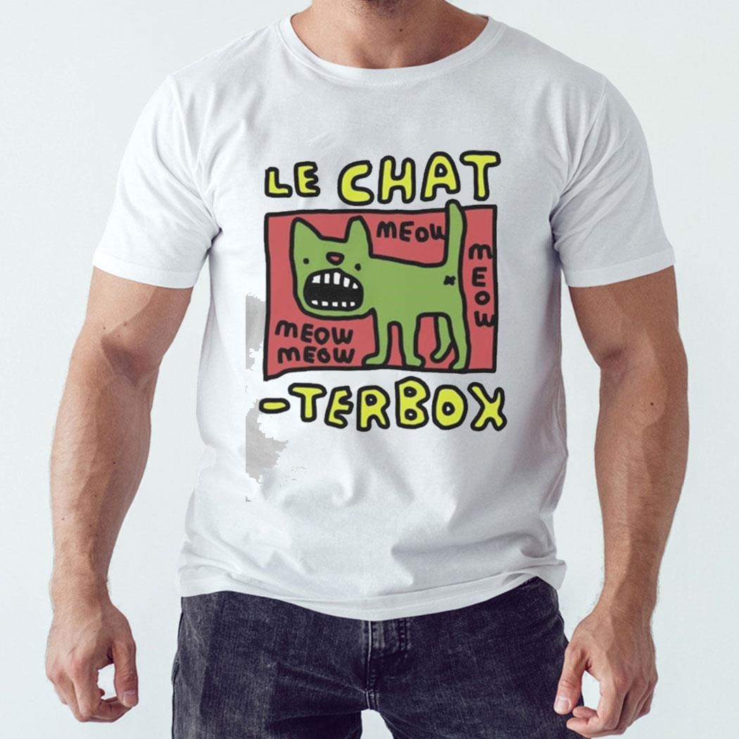 Cat Le Chatterbox T-shirt Hoodie
