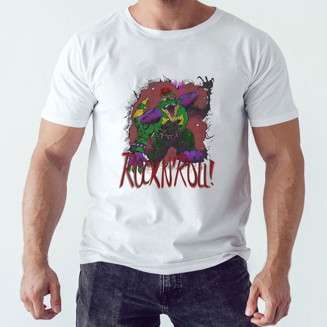 Dinosaur Rock N Roll Shirt Hoodie