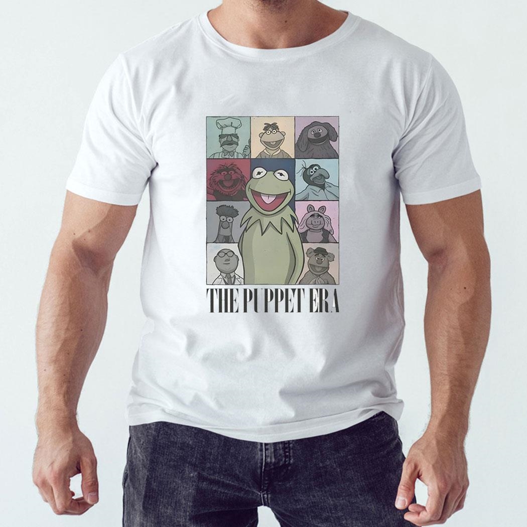 Kermit And The Muppets X Taylor The Eras Tour Shirt Hoodie