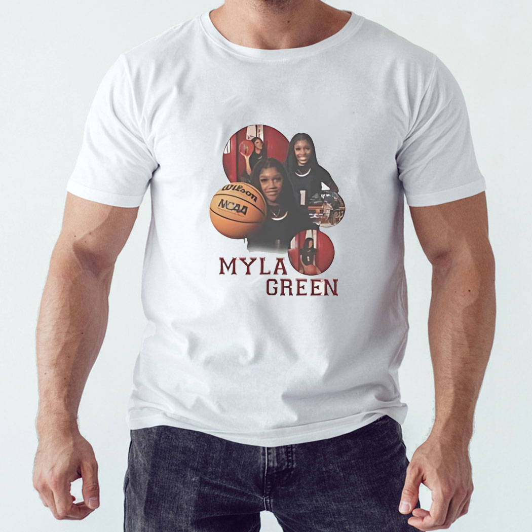 Myla Green Basketball Player Shirt Hoodie