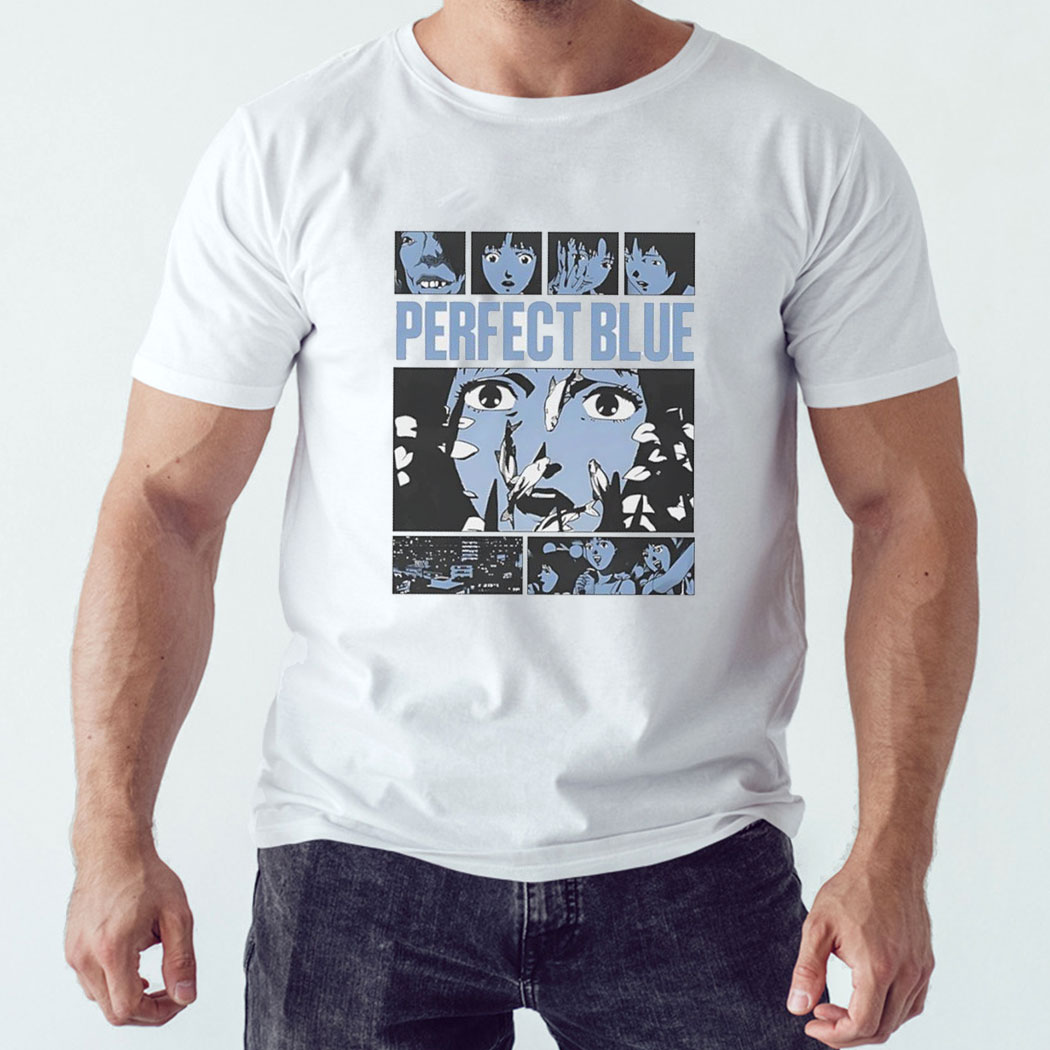 Perfect Blue Comic Shirt Hoodie