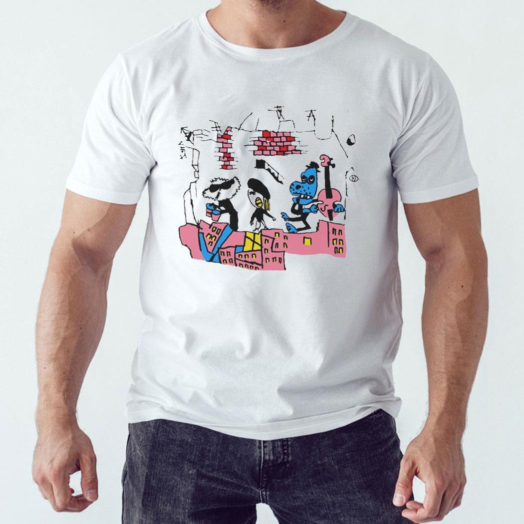 Retro Rad Puppet Band Shirt Hoodie