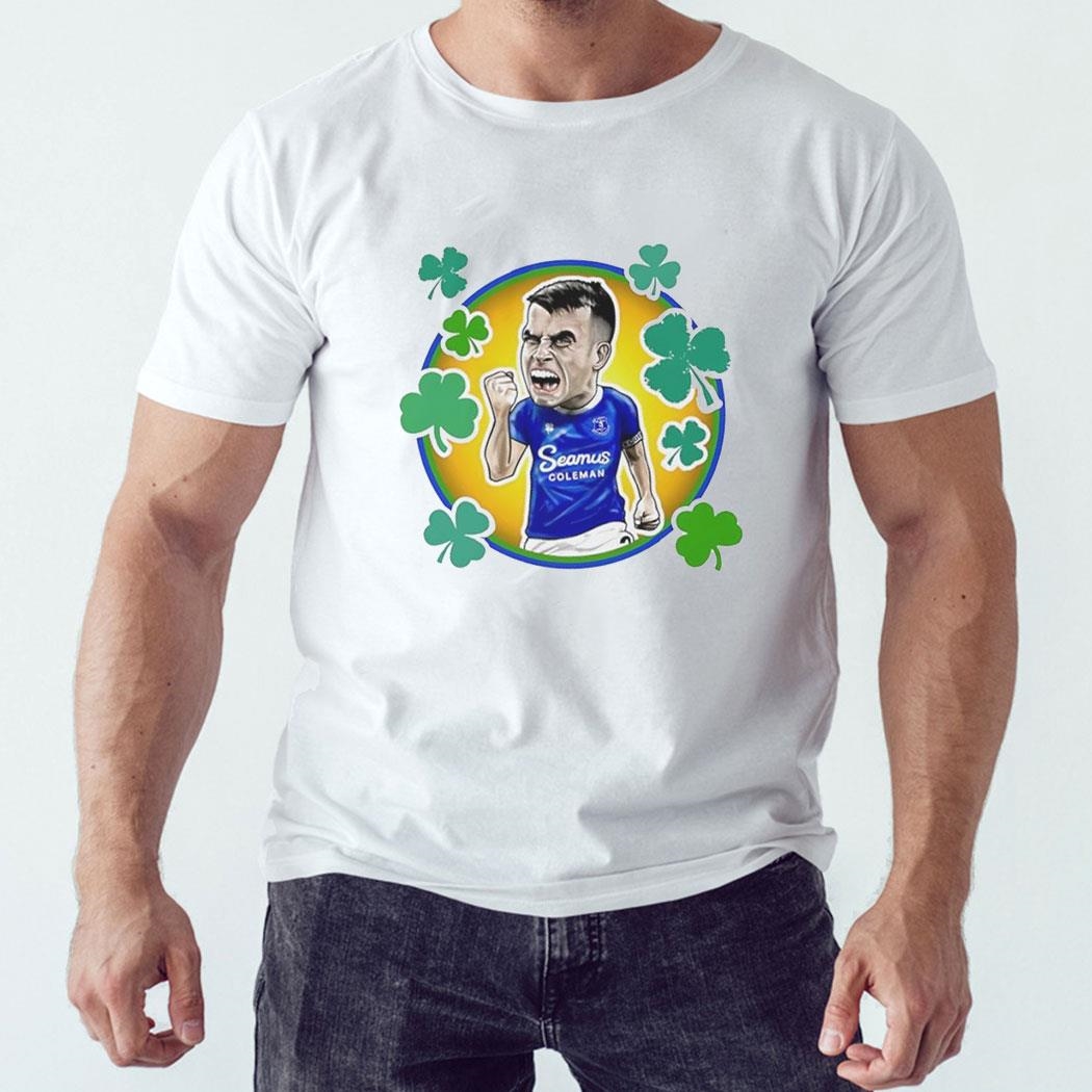 Seamus Coleman Shamrock Shirt Ladies Tee