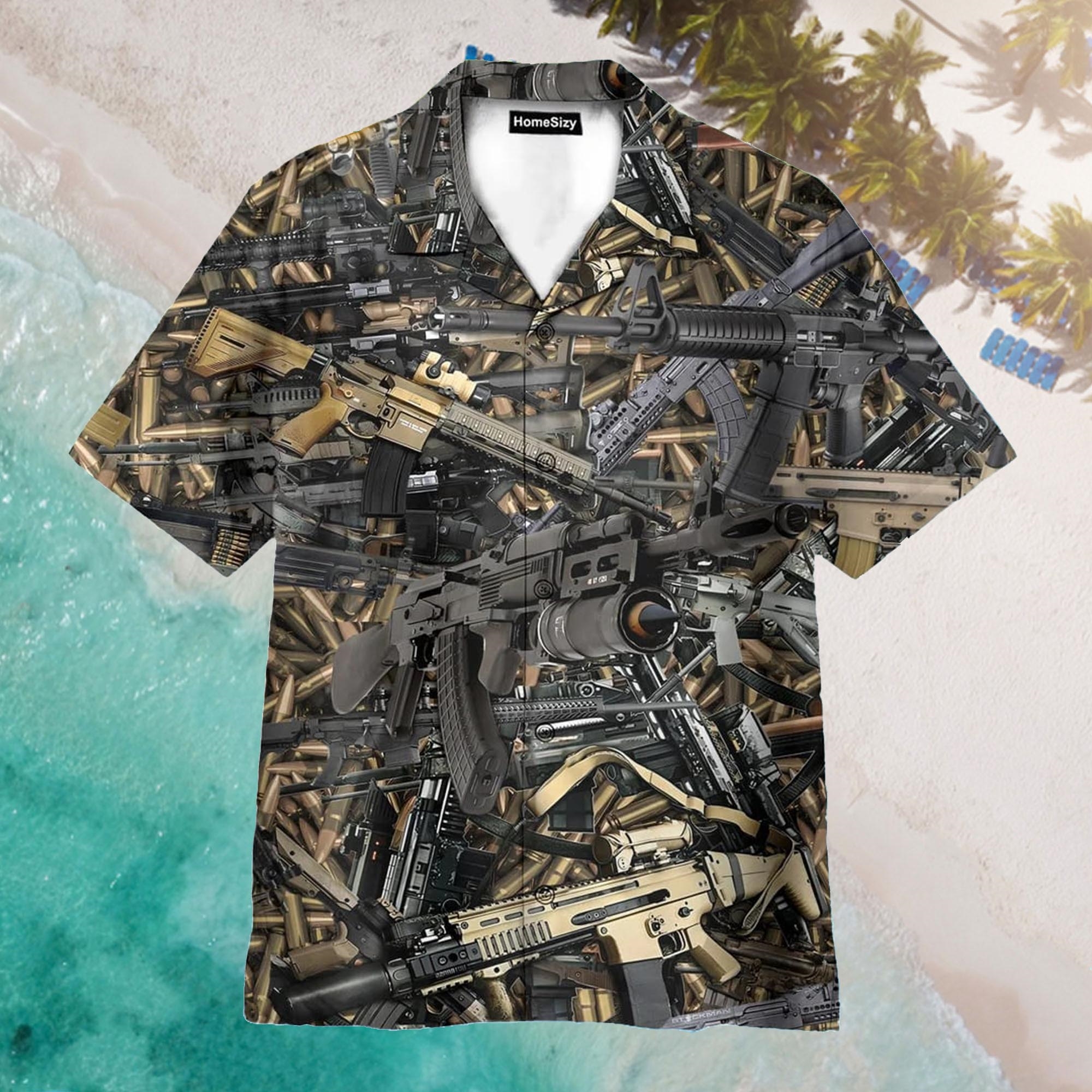 The Quickest Way To A Man’s Heart Is 2970 Feet Per Second Aloha Hawaiian Shirt