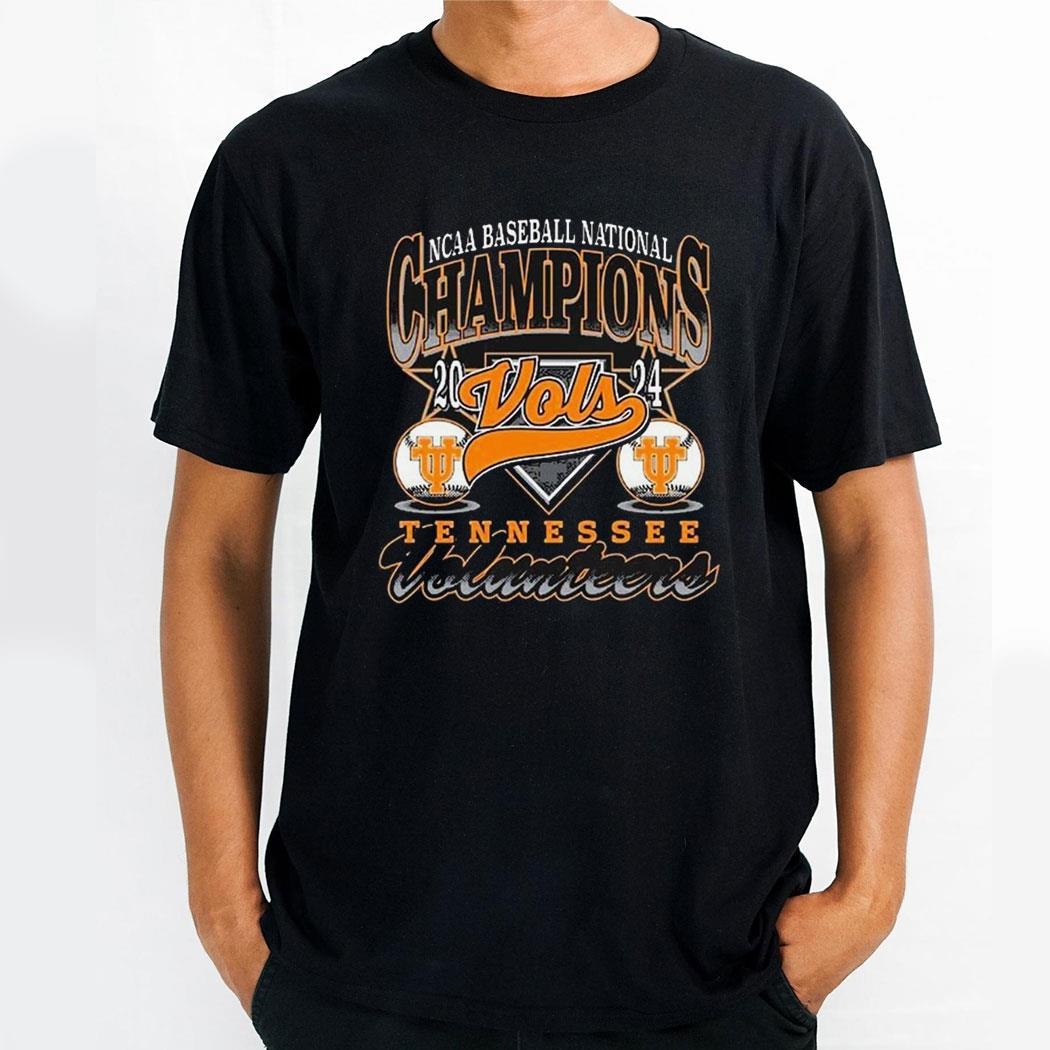 2024 Ncaa Baseball National Champions Tennessee Volunteers Shirt Hoodie
