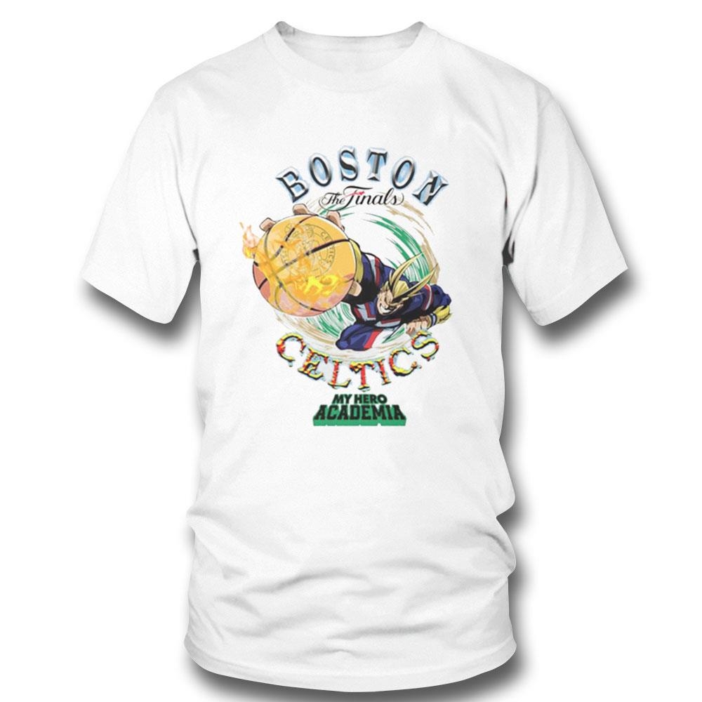Boston Celtics Hyperfly 2024 Nba Final X My Hero Academia Shirt