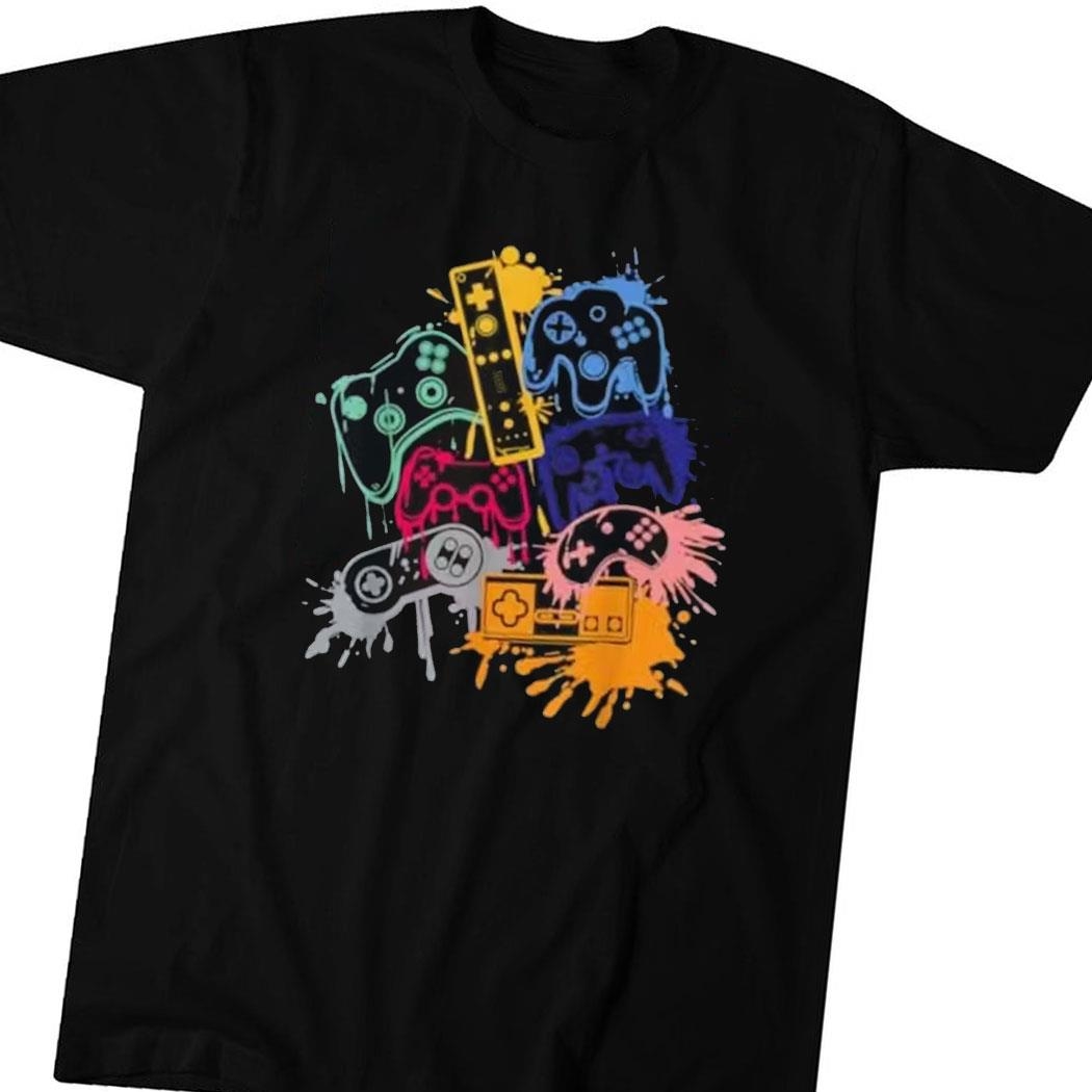 Control All The Things Video Game Controller Shirt Hoodie