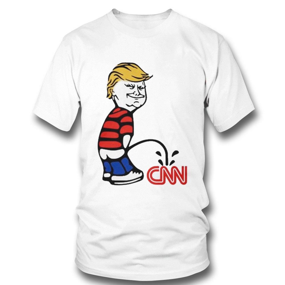Donald Trump Piss On Cnn Fake Shirt Hoodie