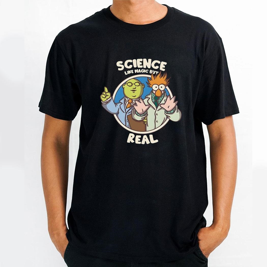 Dr Bunsen Honeydew And Beaker Science Like Magic But Real Shirt Hoodie