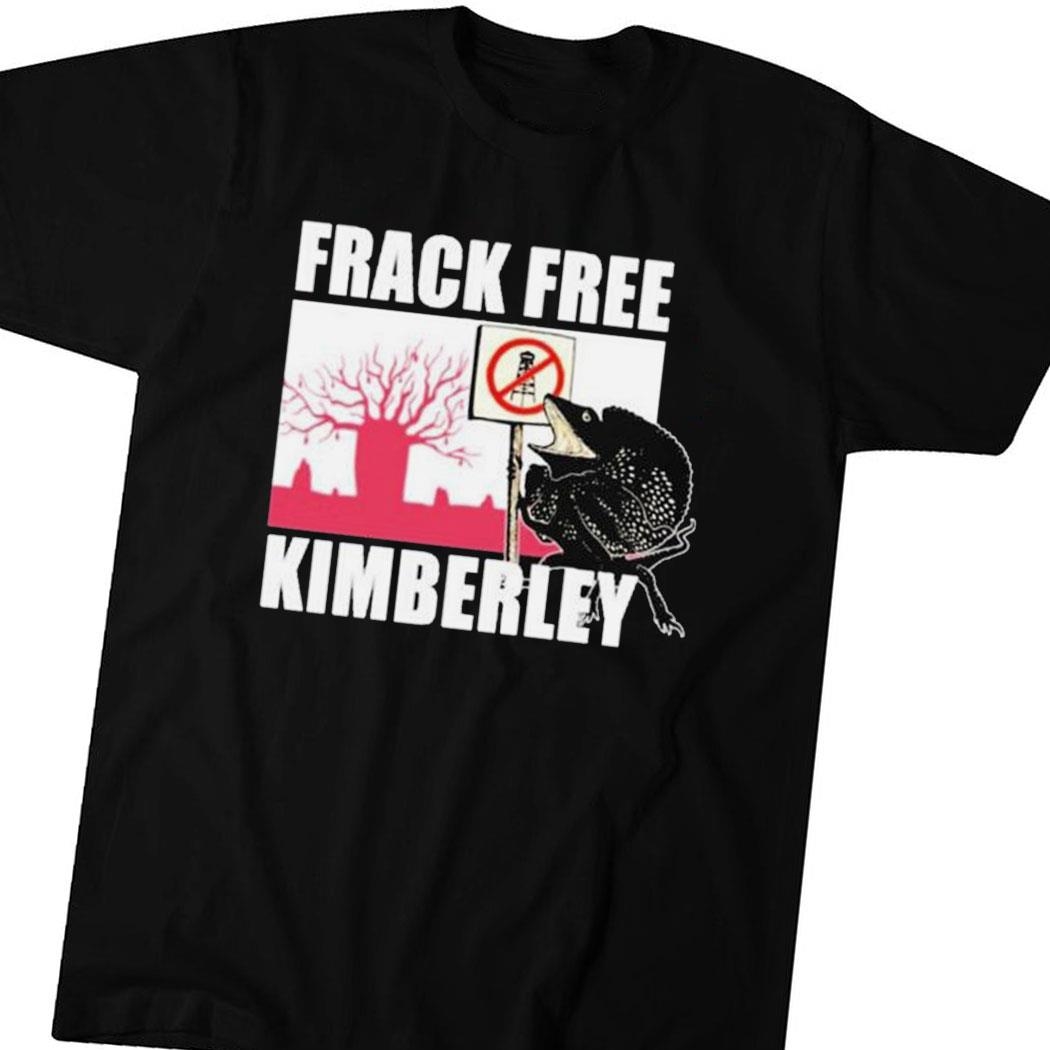 Envirokimberley Frack Free Kimberley Lizard Shirt Hoodie