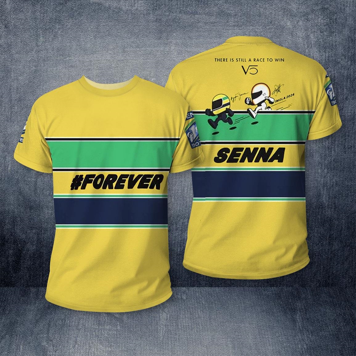 Ferrari F1 Forever Senna There Is Still A Race To Win Shirt