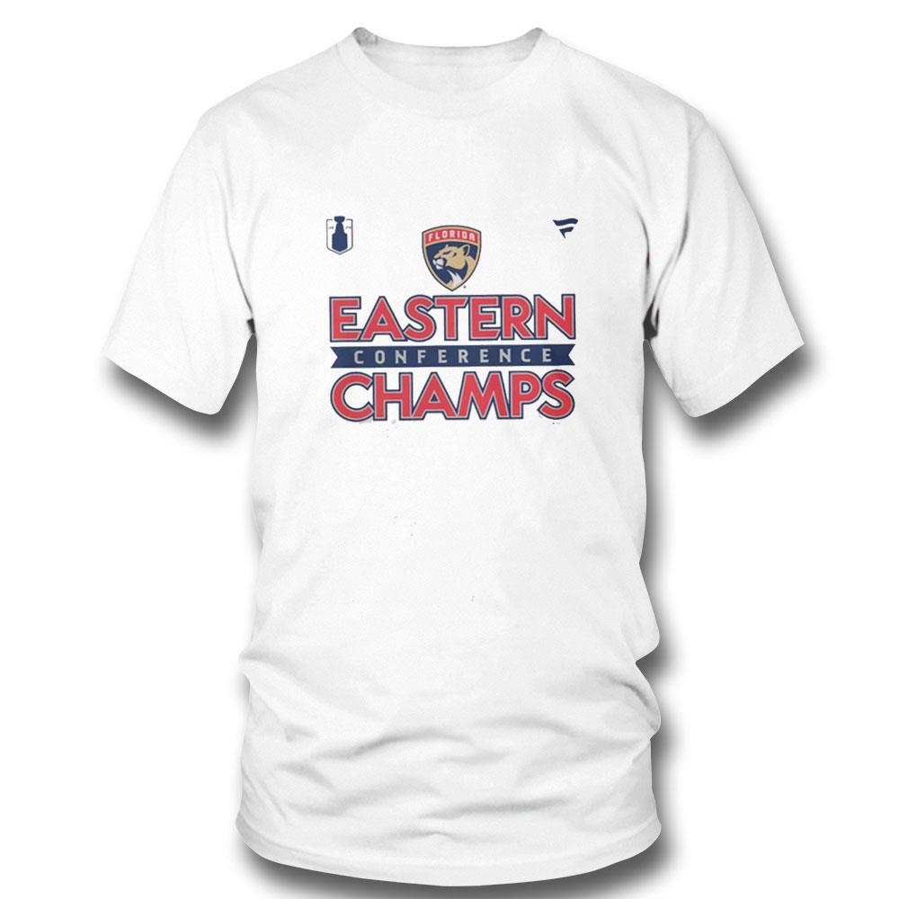 Florida Panthers 2024 Eastern Conference Champions Locker Room Tee Hoodie