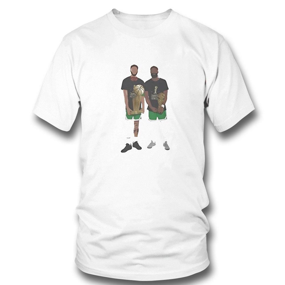 Jayson Tatum And Jaylen Brown Boston Celtics Championship Shirt Hoodie