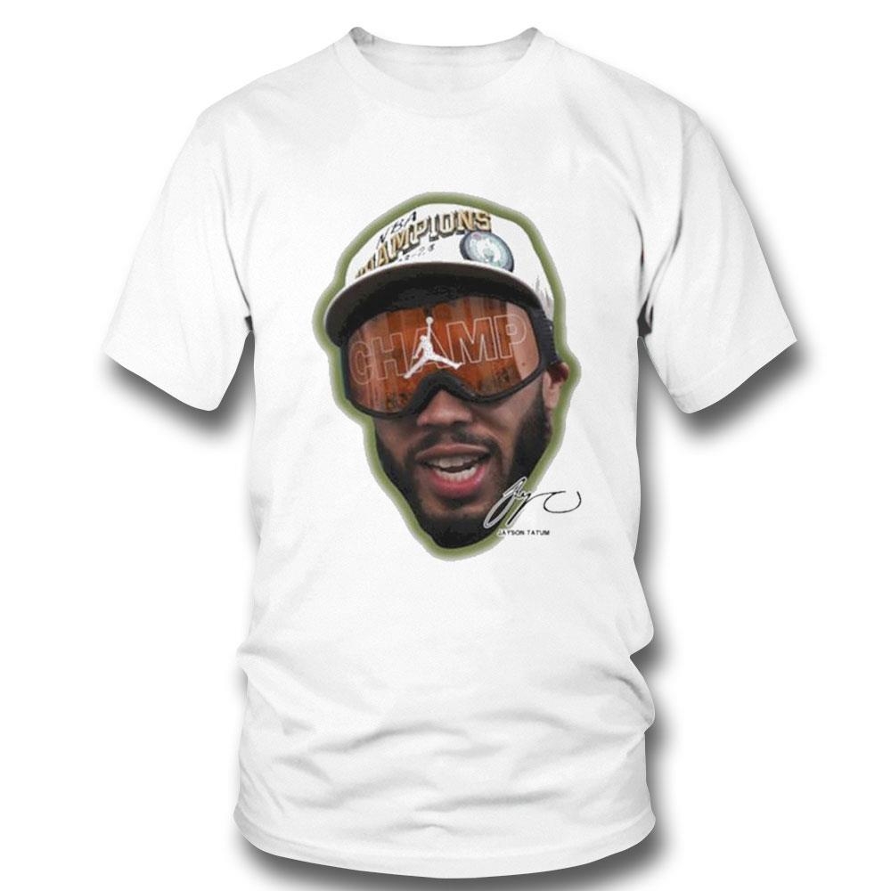 Jayson Tatum Wears Jumpman Goggles Shirt Hoodie