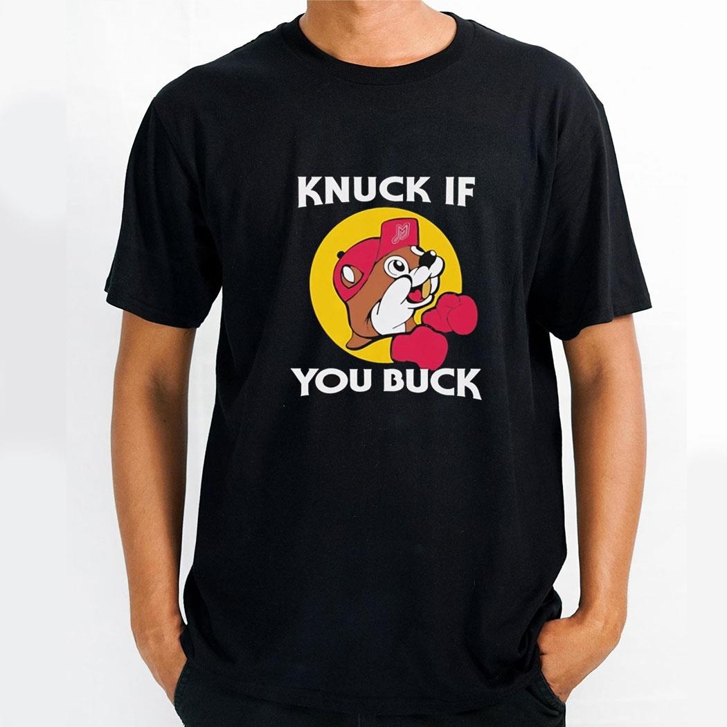 Knuck If You Buck Buc Ees Logo Shirt Hoodie