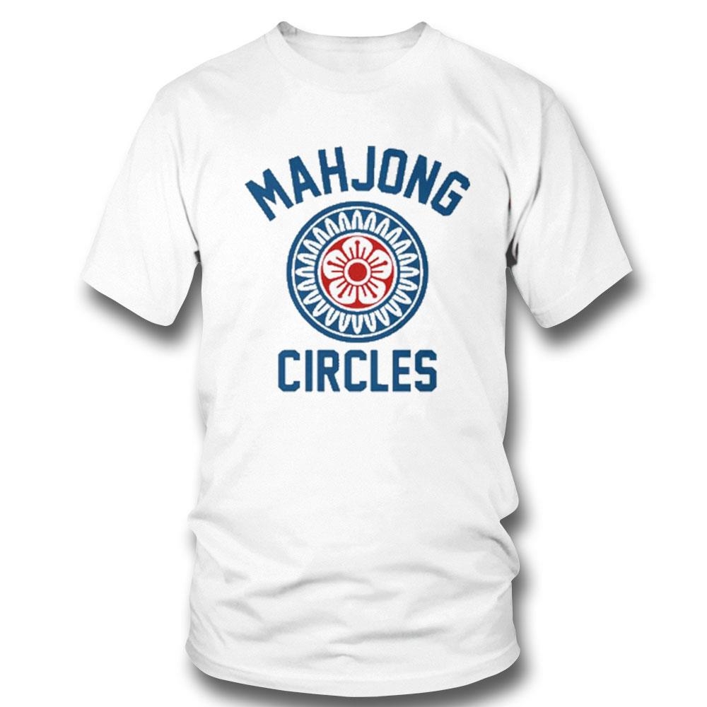 Mahjong Circles Flower Logo Shirt