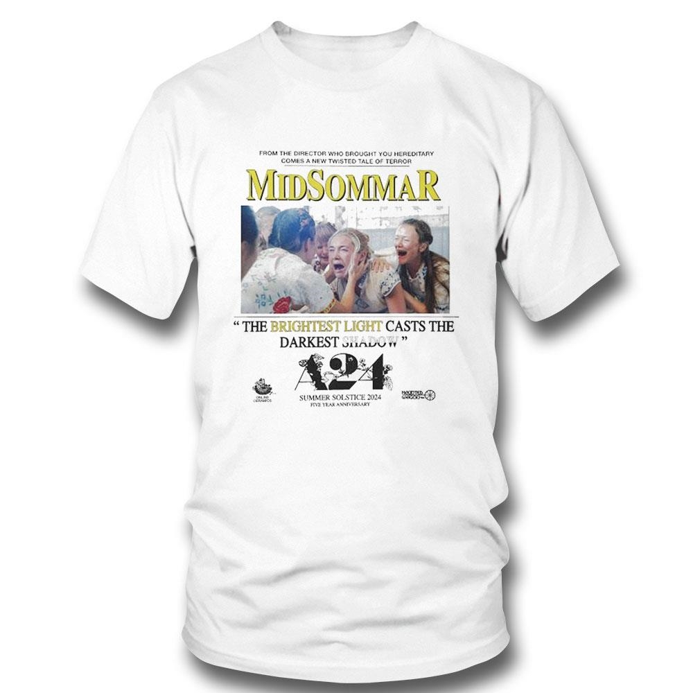 Midsommar The Brightest Light Casts The Darkest Shadow 2024 Shirt Hoodie