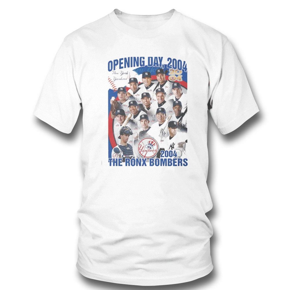Mlb New York Yankees Special Opening Day 2004 Shirt Hoodie