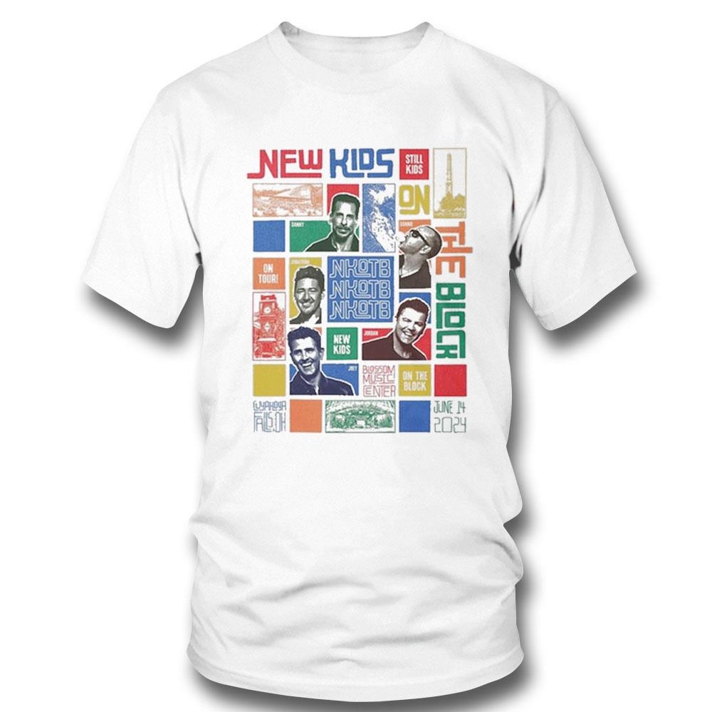 New Kids On The Block Cuyahoga Falls Event 2024 Shirt