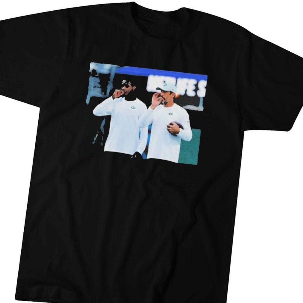 Ny Jets Aaron Rodgers And Sauce Smoking Sweatshirt Hoodie