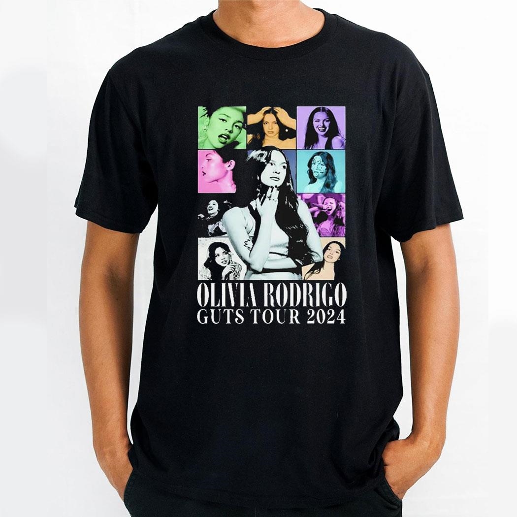 Olivia Rodrigo Guts World The Eras Tour 2024 Shirt
